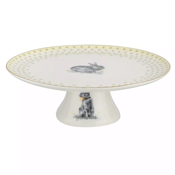 Spode Other - Spode Meadow Lane Rabbit Footed Cake Stand